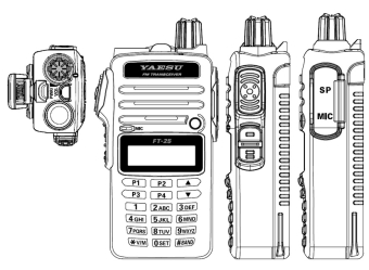 Рация Yaesu FT-25R VHF