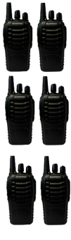 Комплект раций Baofeng BF-888S - 6 шт