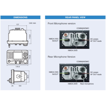 Радиостанция ICOM IC-M506 VHF